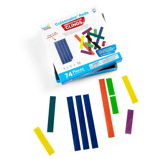 Cuisenaire® Rods Demonstration Clings