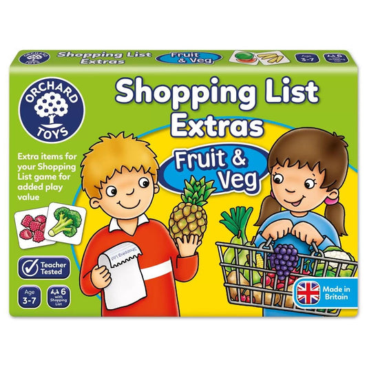 Orchard Toys Shopping List Extras - Fruit and Veg