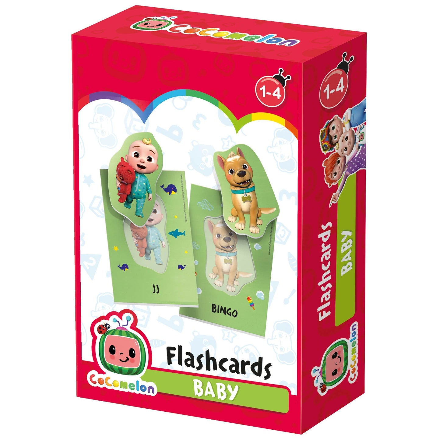Cocomelon - Giant Flashcards Baby - Educational Game
