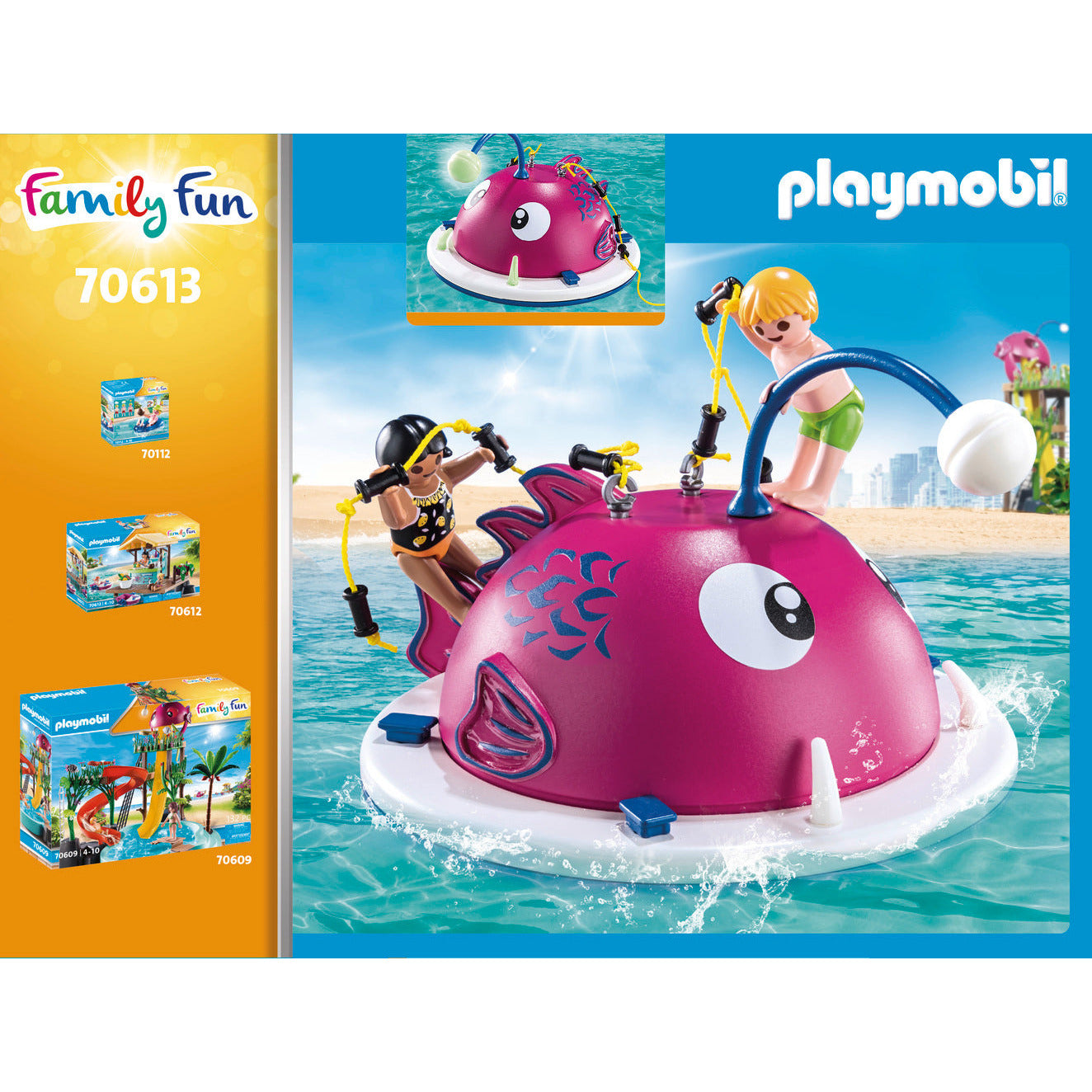 Playmobil 70613 Family Fun Aqua Park Swimming Island