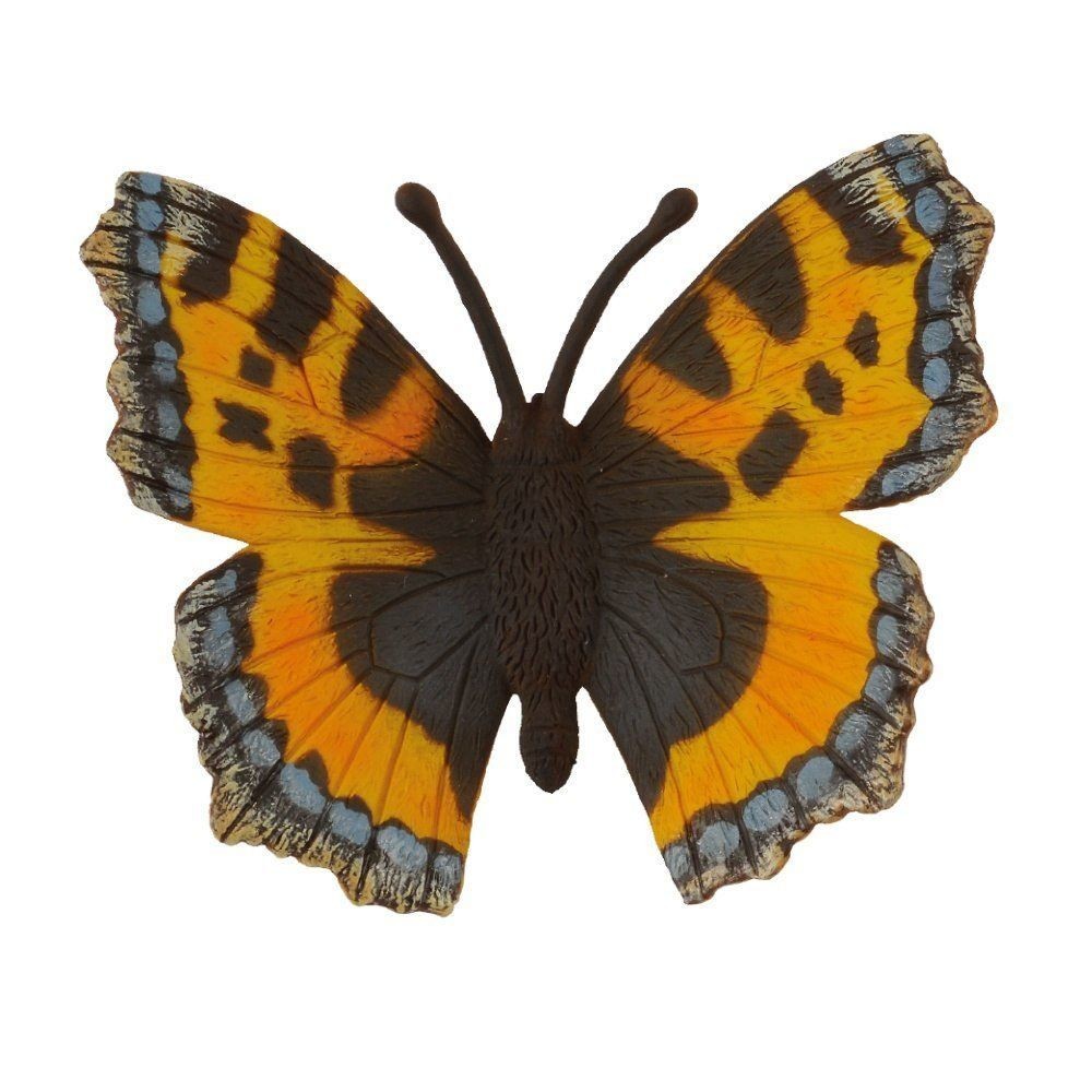 Small Tortoiseshell Butterfly - Hand-Painted Animal Figure