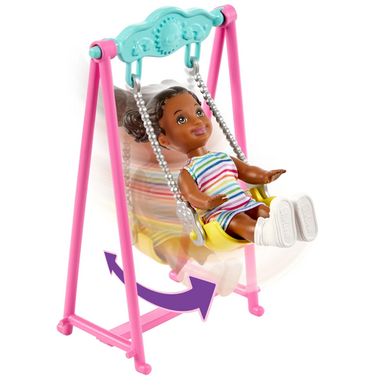 Barbie Skipper Babysitter Bouncy Castle Playset