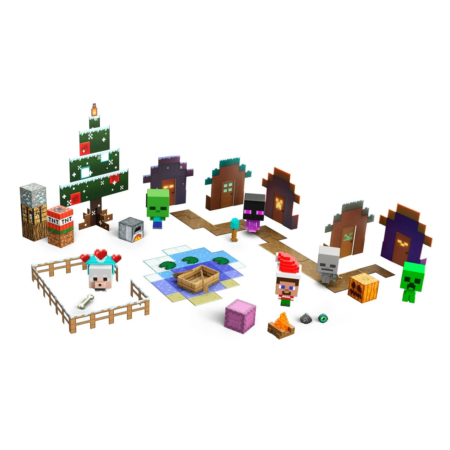 Minecraft Mini Mobheads Advent Calendar