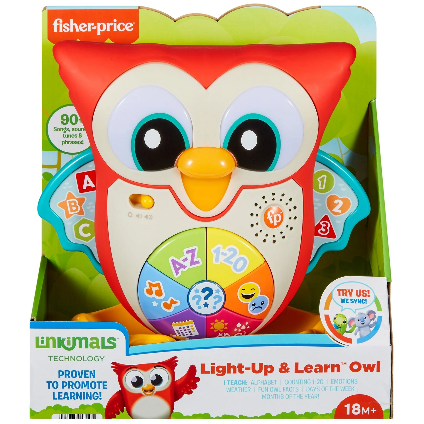 Fisher Price Light-Up & Learn Owl