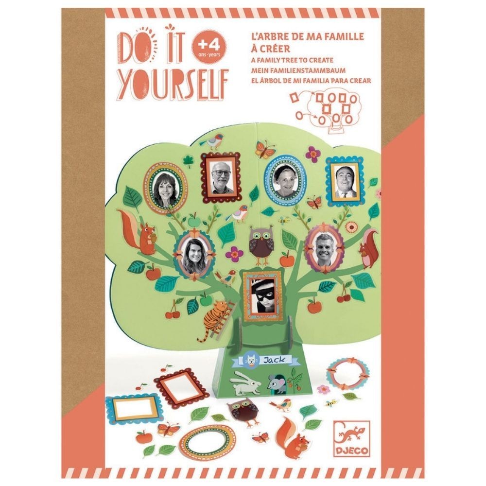 A Family Tree To Create - Do It Yourself - Mosaics & Stickers
