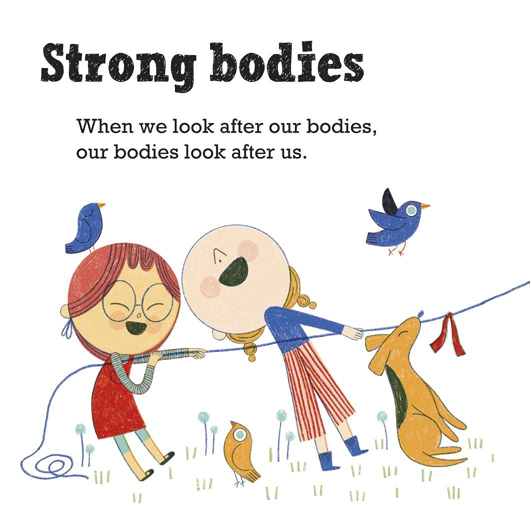 Big Words for Little People Being Healthy - Helen Mortimer & Cristina Trapanese
