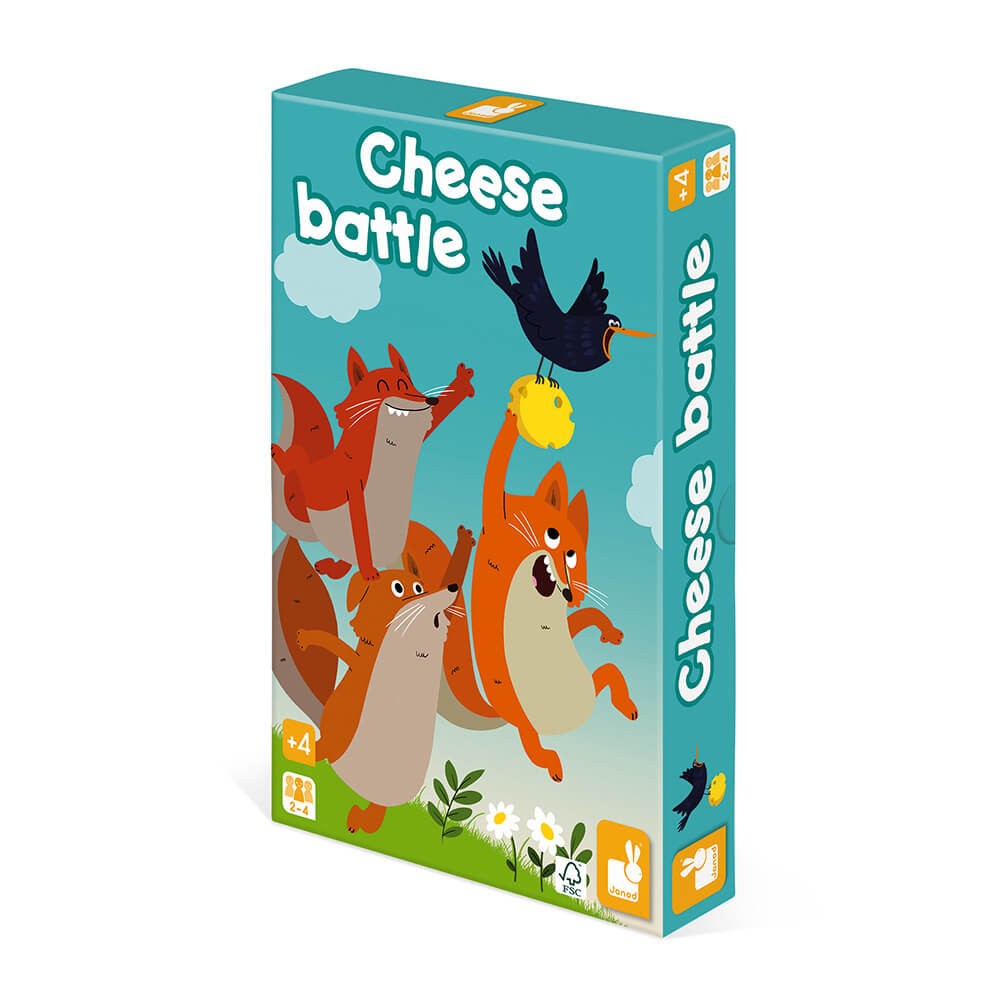 Cheese Battle Board Game by Janod