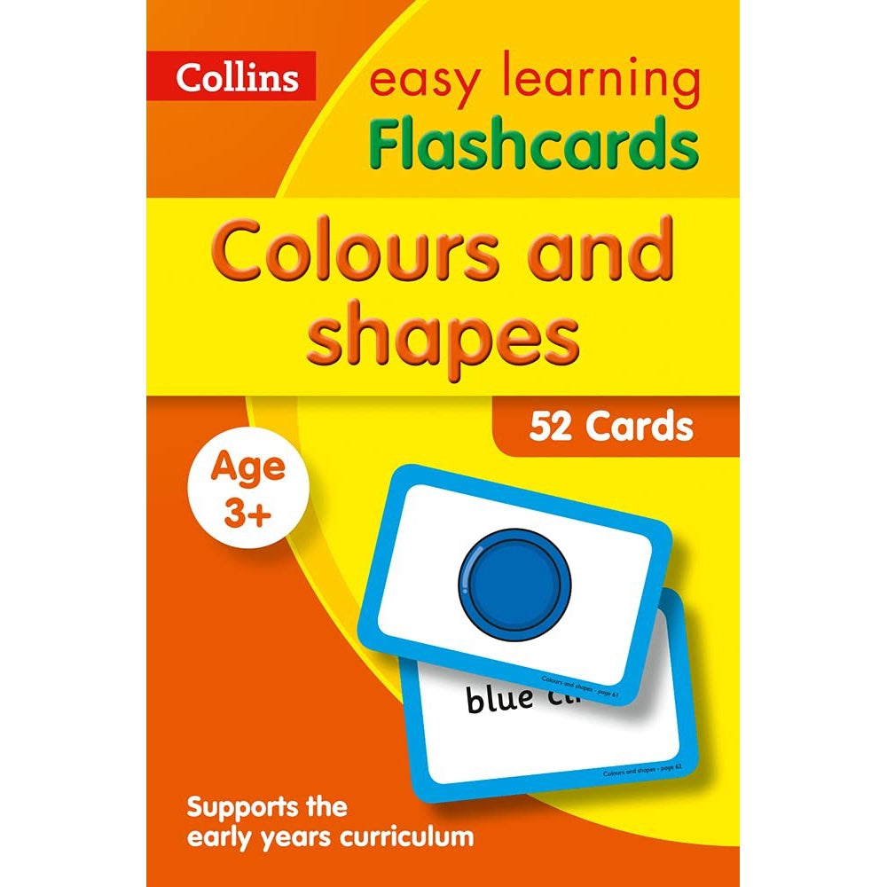 Colours and Shapes Flashcards: Prepare for Preschool with Easy Home Learning (Collins Easy Learning Preschool)