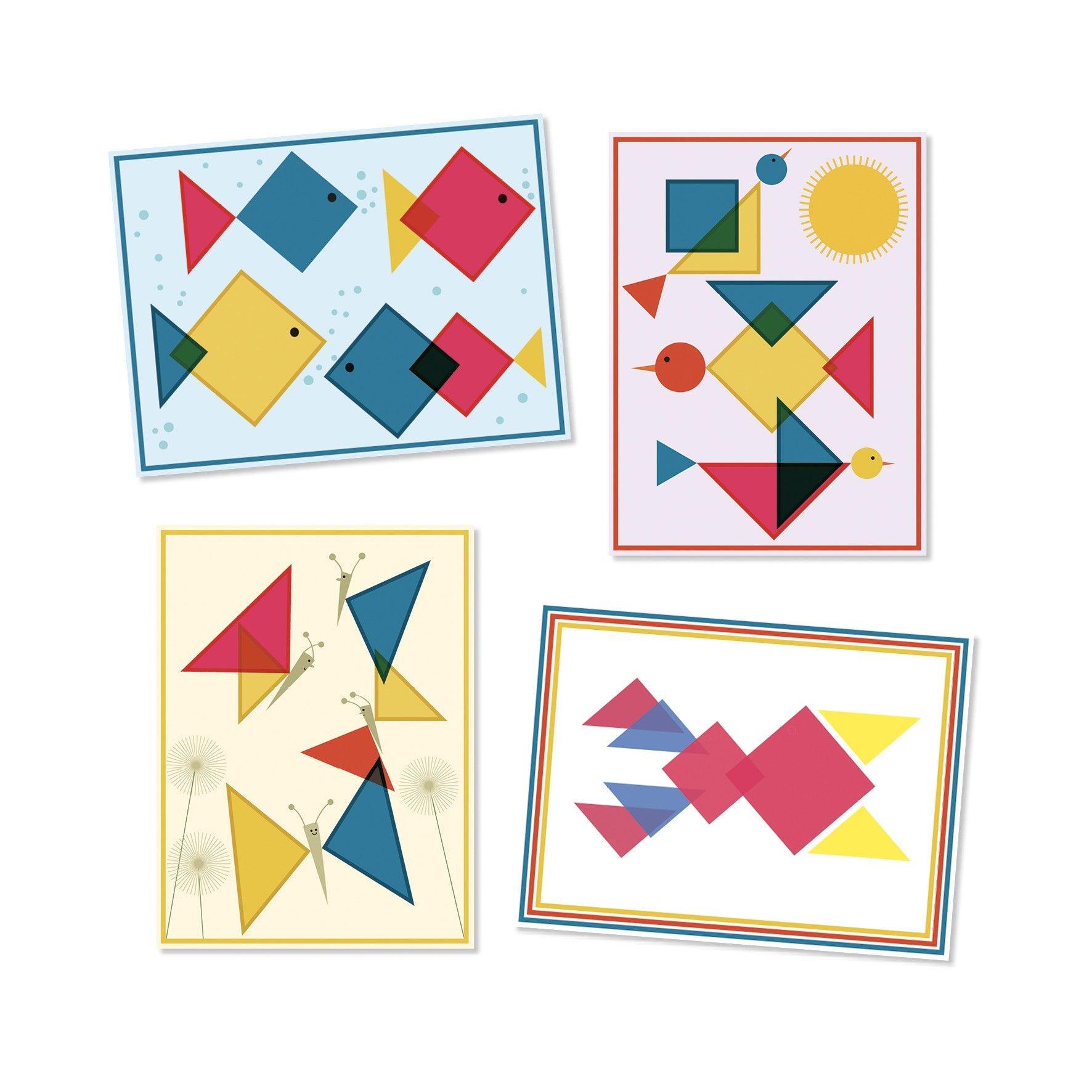 Djeco Design - Magic Squares (For Little Ones - Collages)