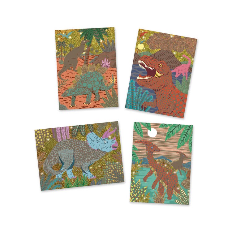 When Dinosaurs Reigned - Small Gifts For Older Ones - Scratch Cards