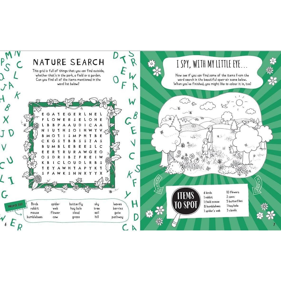 Get Outdoors!: My Nature Activity Book