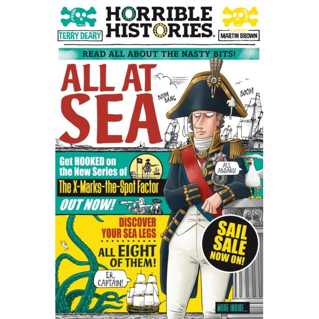 Horrible Histories: All at Sea - Terry Deary & Martin Brown