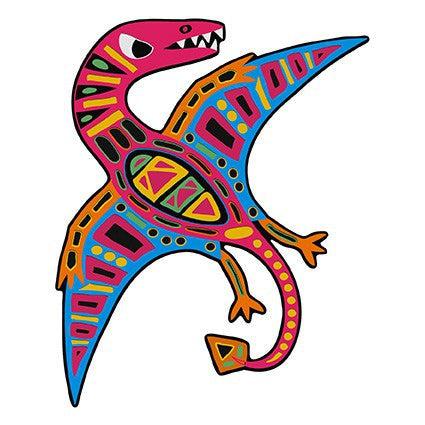 Janod Creative Kit -Scratch Art Dinosaur Cut Outs