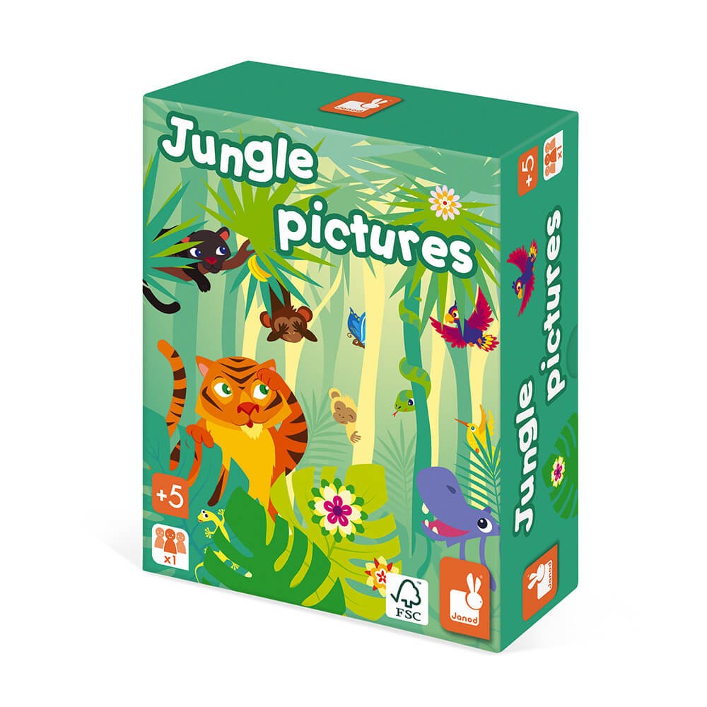 Janod Jungle Pictures Game