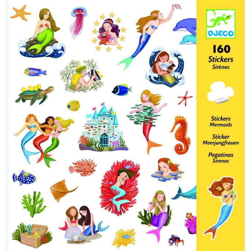 Mermaids - Small Gifts For Older Ones - Stickers