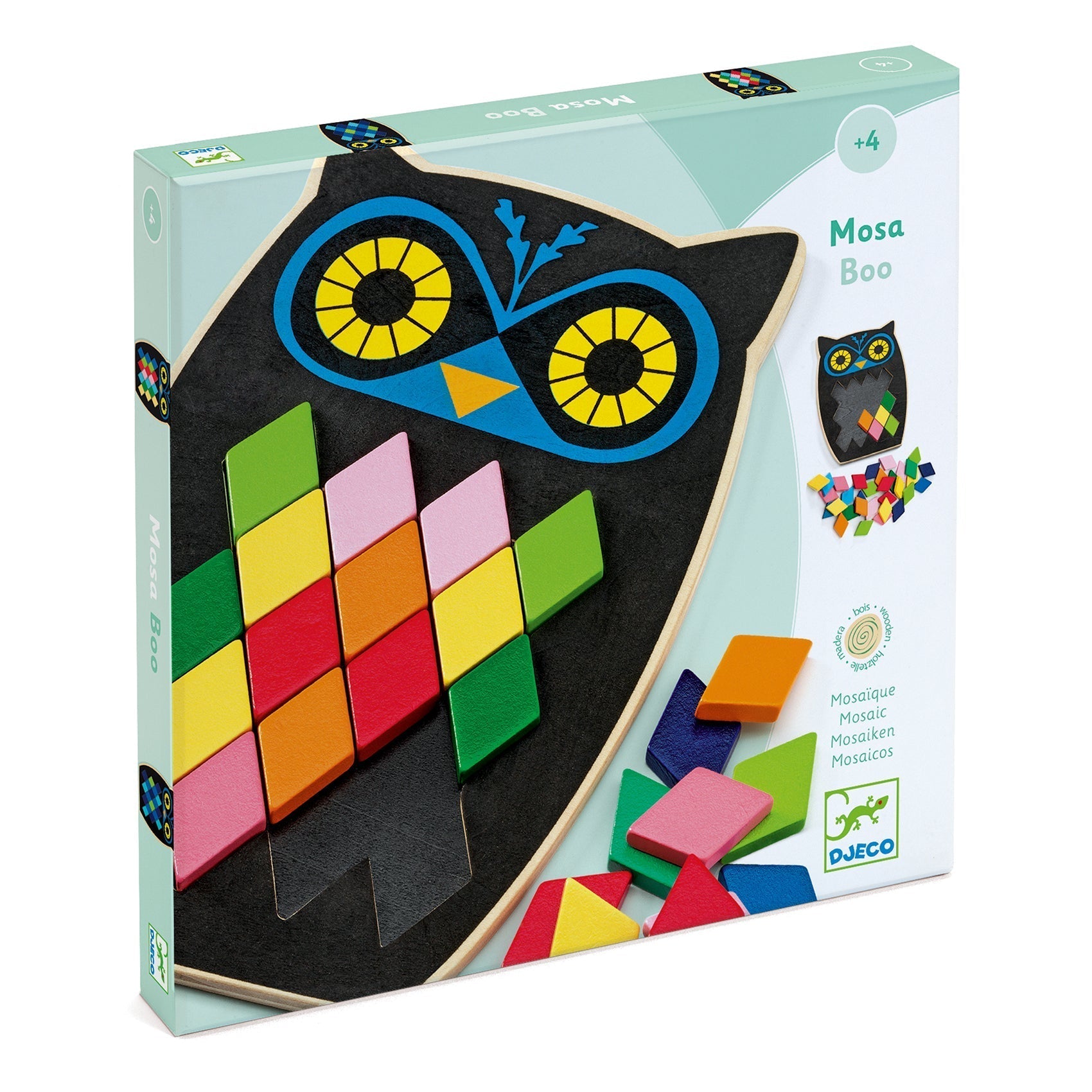 Mosa Boo - Educational Wooden Game