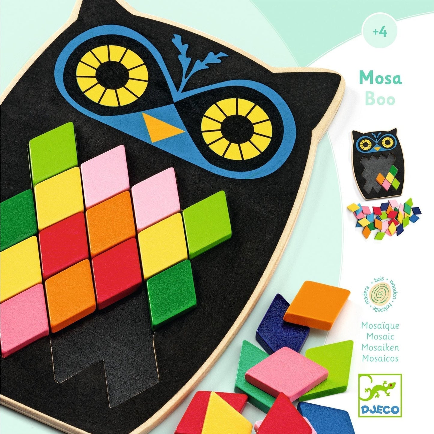 Mosa Boo - Educational Wooden Game