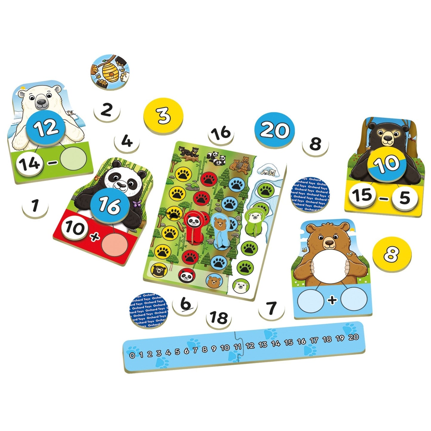 Orchard Toys Number Bears - A Numbers Game