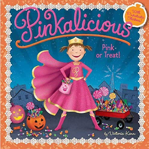 Pinkalicious: Pink or Treat!: Includes Cards, a Fold-Out Poster, and Stickers!