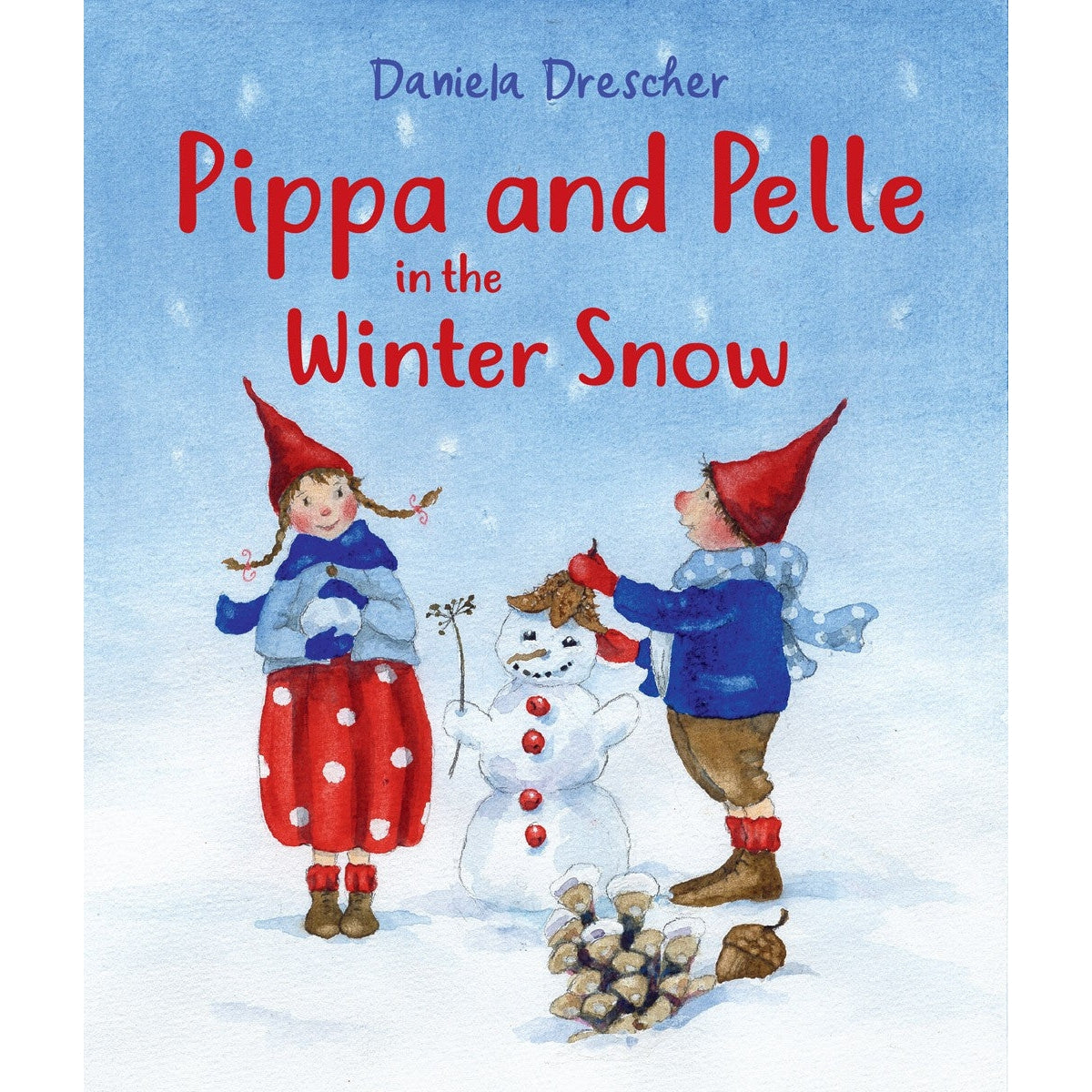 Pippa and Pelle in the Winter Snow - Daniela Drescher