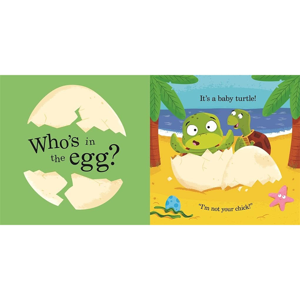Who's in the Egg? Paperback - Pat-a-Cake & Dean Gray